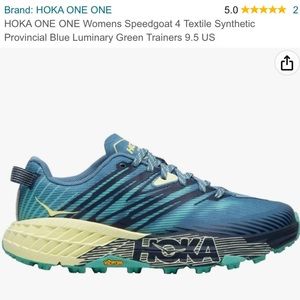 Hoka Hoka one one Women’s Speedgoat 4 Textile Synthetic Provincial Blue Trainers